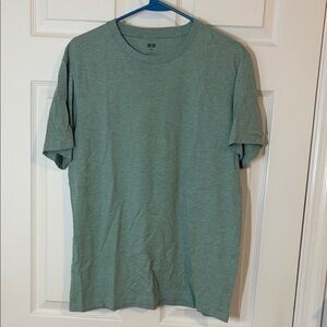 Uniqlo Supima Cotton - Men's Green T-Shirt Medium